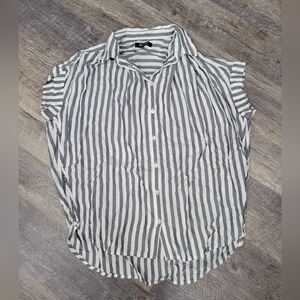Madewell striped button down